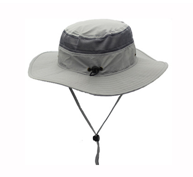Outdoor Sunscreen Removable Face Neck Flap Floppy Sun Hats With Embroidered Logo