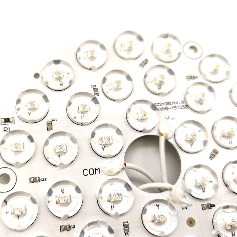 High Lumen 230V 15W 110MM 36V 3CCT Spare Part Ceiling Fan PCB Board Driver Less LED Modules Dimming And Color Adjustment