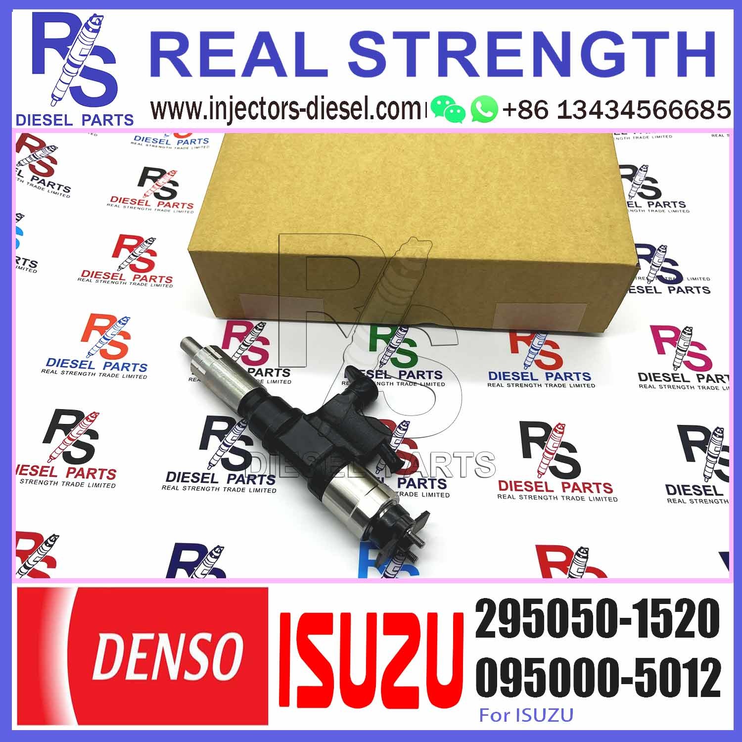 Common Rail Fuel Injector 8-98243863-0 295050-8630 295050-1520 For Engine 4HK1 ZX250-5A