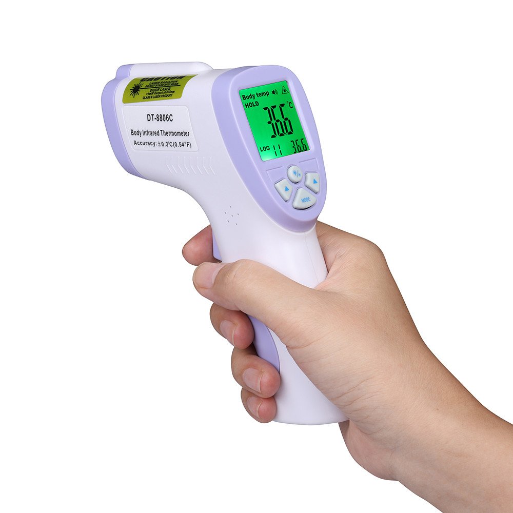 Digital High Precision Temperature Sensor non contact infrared forehead thermometer