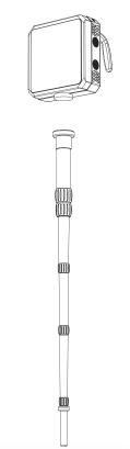 1km 2km Range Handheld Drone Jammer Easy Operate Drone Jamming Device