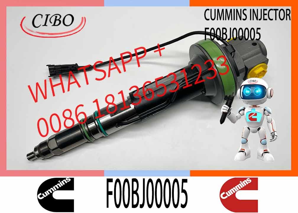 Common Rail Injector Fuel Injector F00BJ00071 2882079 2867149 F00BJ00005 For Cummins QSK19 Engine