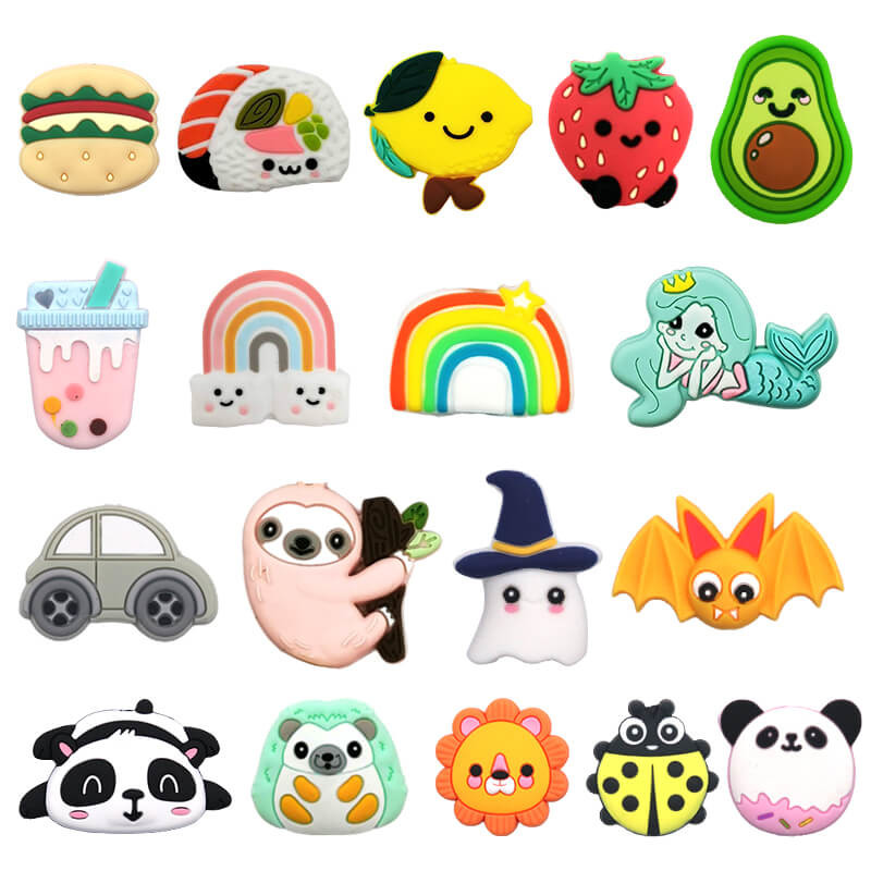 INS Cartoon Creative Cute Food Grade Silicone Patch Personalized Cute Soft Cute Decorative Accessories Decoration