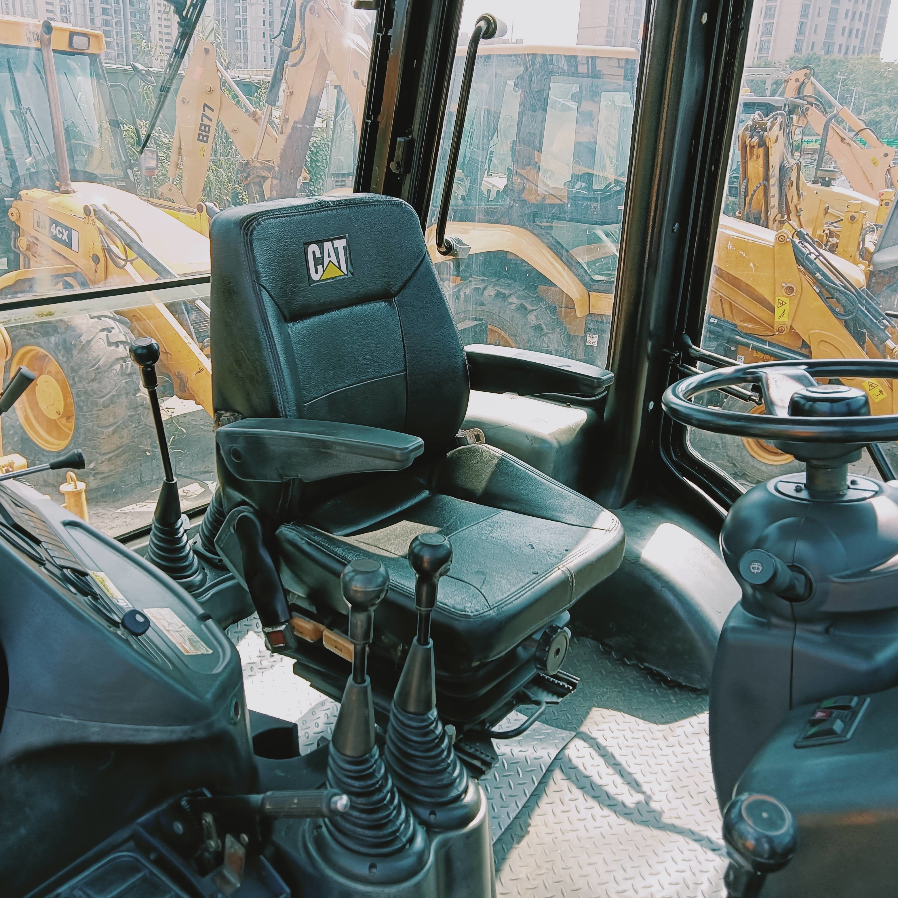 Robust Used Backhoe Loader Caterpillar 416F Machinery