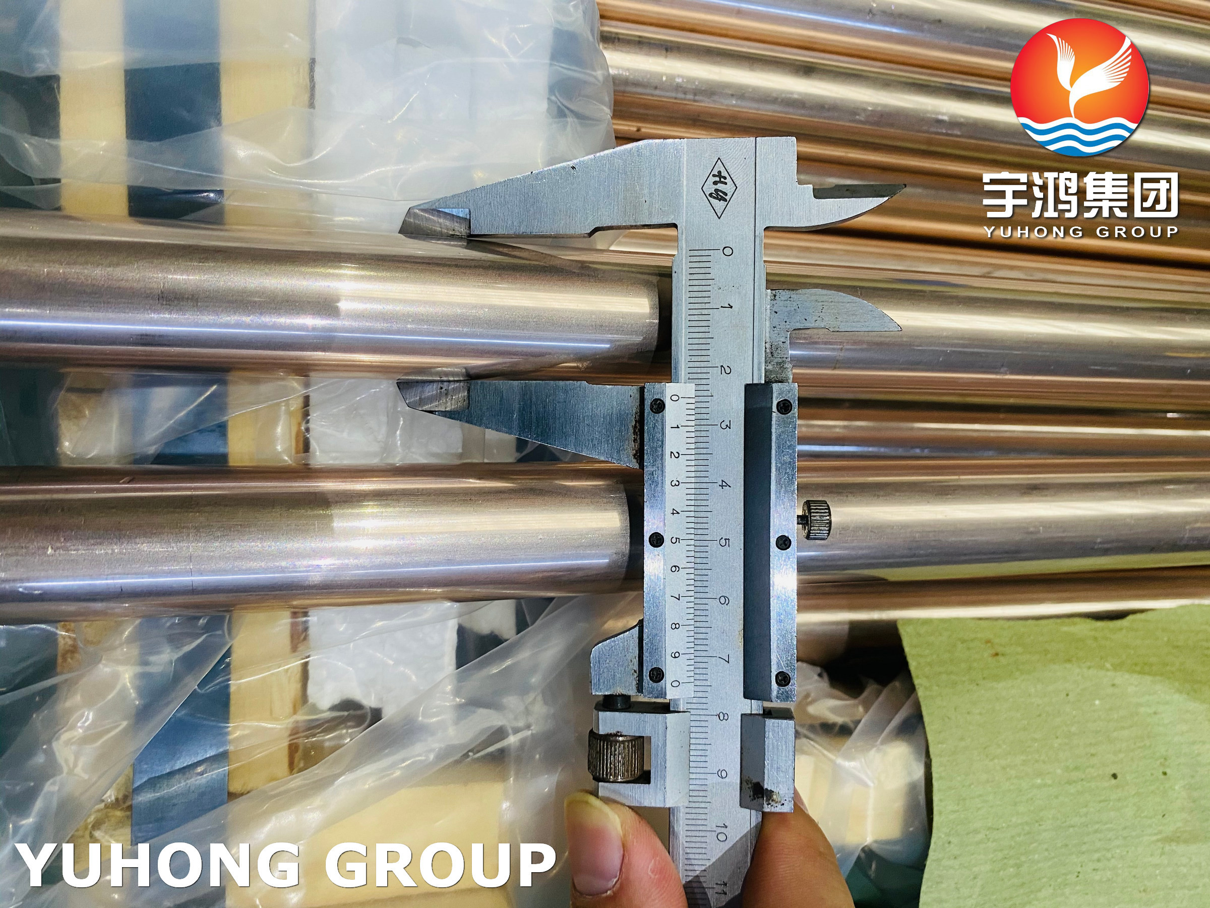 ASME SB111 C70600, CU/NI 90/10 Copper-Nickel Tube for Heat Exchanger