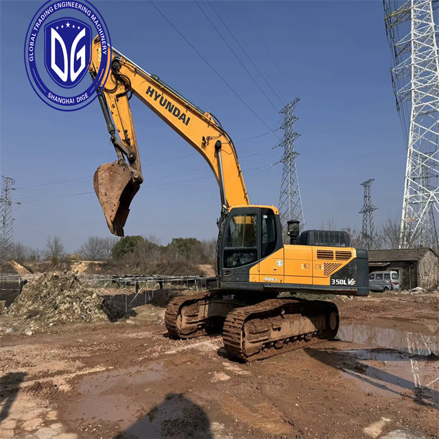 Origin Korea Hyundai 350 Used Hyundai Excavator 350 Excavator Secondhand Hyundai Excavator 350