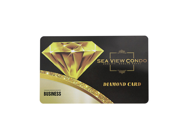 FM11RF08 Compatible Contactless RFID Smart Card S50 0.88mm Thickness