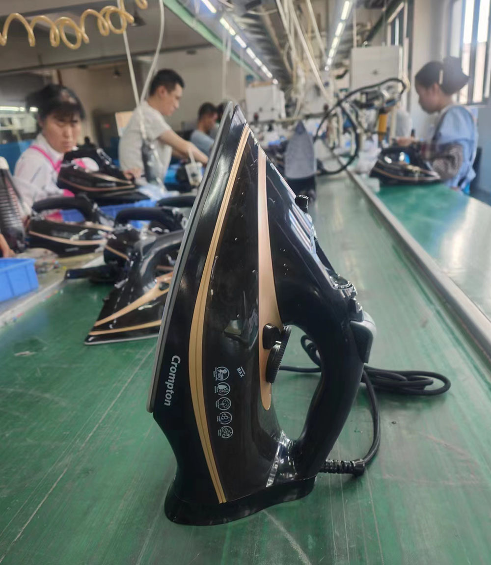 Double Ceramic Plate 3000w Clothes Electric Iron High Power 40g/Min Big Plancha De Vapor Self Clean Full Function Steam