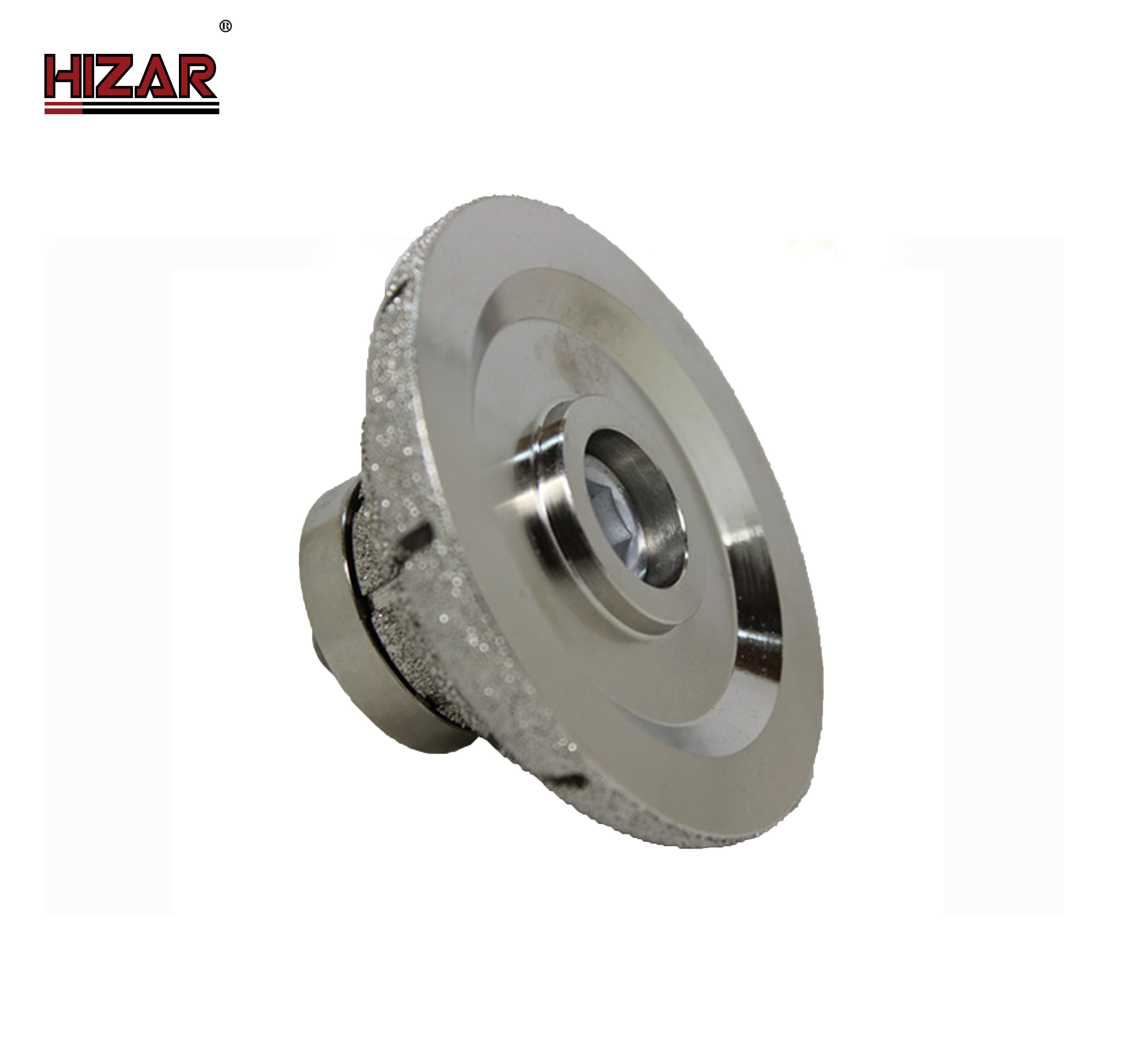 Quartz No3 Grit Granite Bullnose Router Bit 85mm M14 Thread