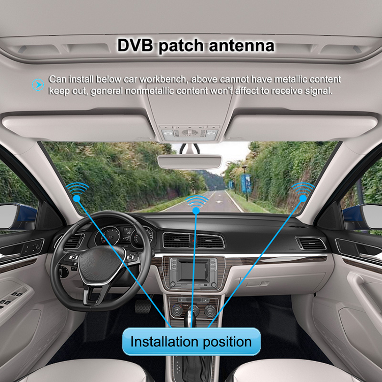 Universal FM Transmitter Car Aerial Antenna DAB Broadcast Amplified 88mhz