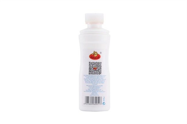 Sneaker Whitener Cover White With Sponge Applicator Whitening Liquid Dye foam sneaker leather cleaner