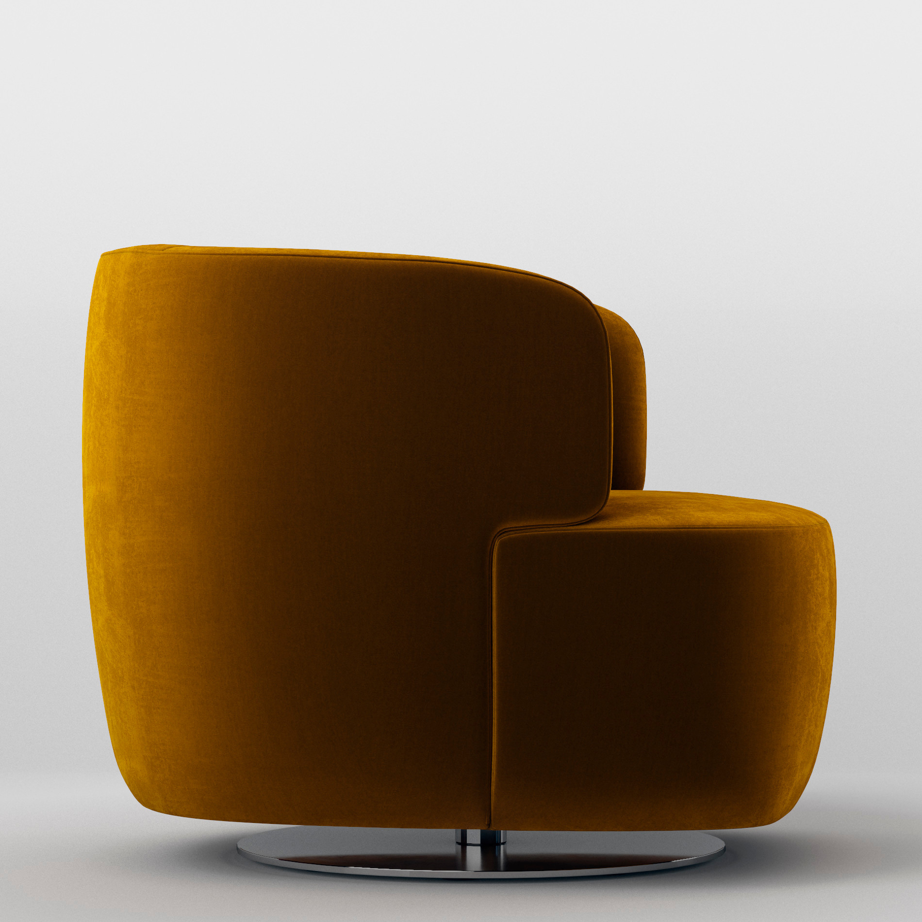 Molteni Elain And Clipper Velvet Armchair Hotel Interior Decor