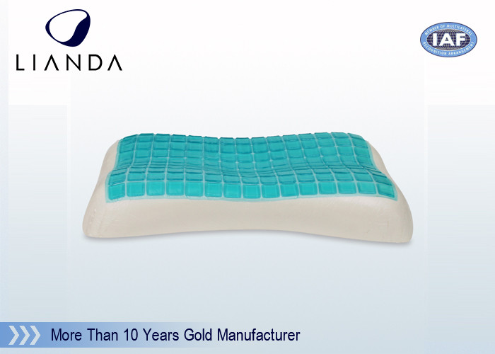 Festival Promotional Cooling Gel Memory Foam Pillow , 100% Natural Ice Gel Pillow