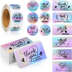 Buy cheap Thank You Cards, Christmas Stickers Set,  Thank You Business Card Thank You Roll Labels Thank You for Support product