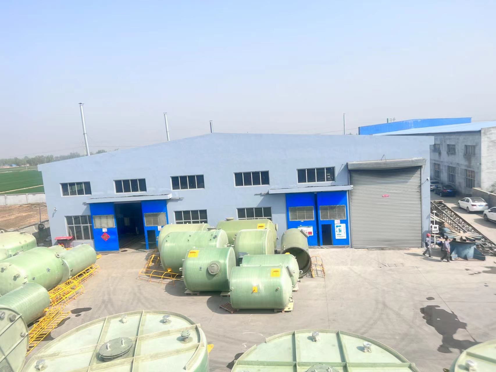 OEM ODM Food Brewing Industrial Chemical Tanks Frp Fertilizer Storage 8000 Gallon