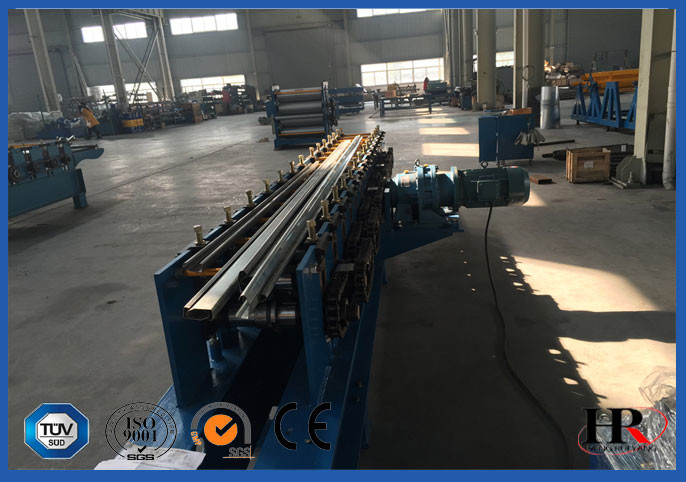 Perfect Working Accuracy Shutter Roll Forming Machine With 36 Rollers European Style