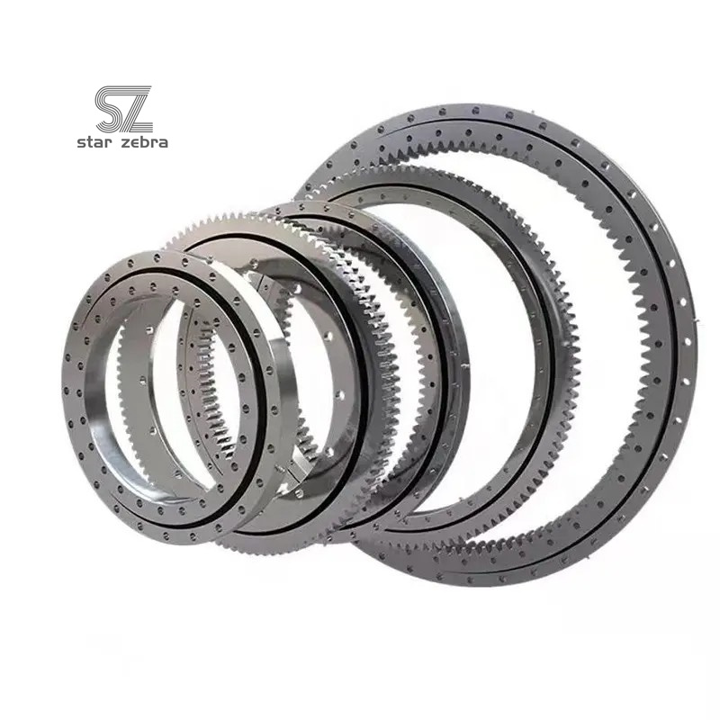 Silver Excavator Swing Bearing Slewing Gear Ring Bearing for PC200-7 PC220-7 PC200-8 at Affordable
