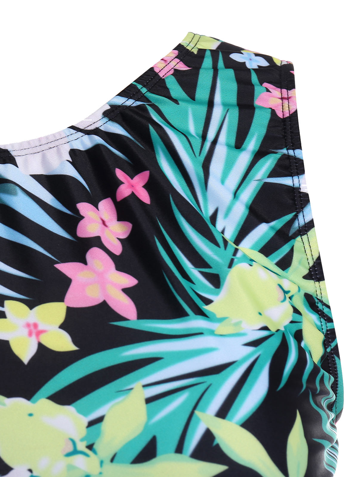 swimwear women bikini Large size swimsuit black dress Beach vacation sexy piece swimsuit fat bikini Increase fertilizer