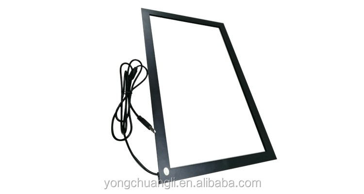 IR Touch Bezel 19 Touch Screen Overlay Kit With Glass 10 Points