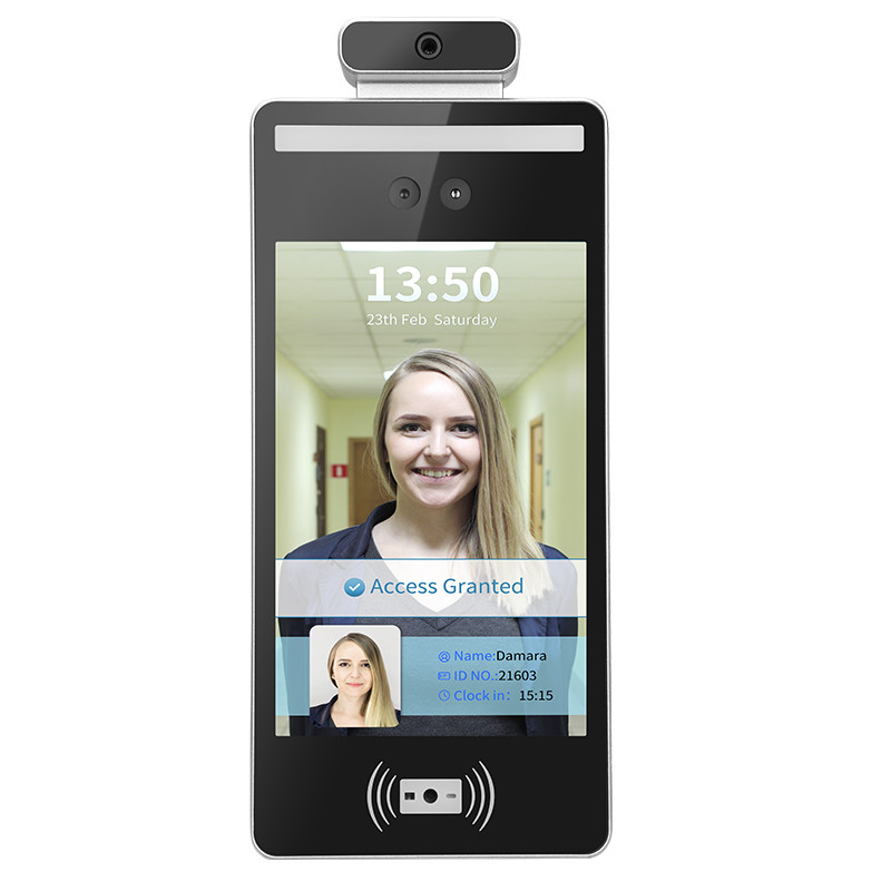 Smart Ai Facial Recognition Temperature Scanner Walk Through Temperature Scanner