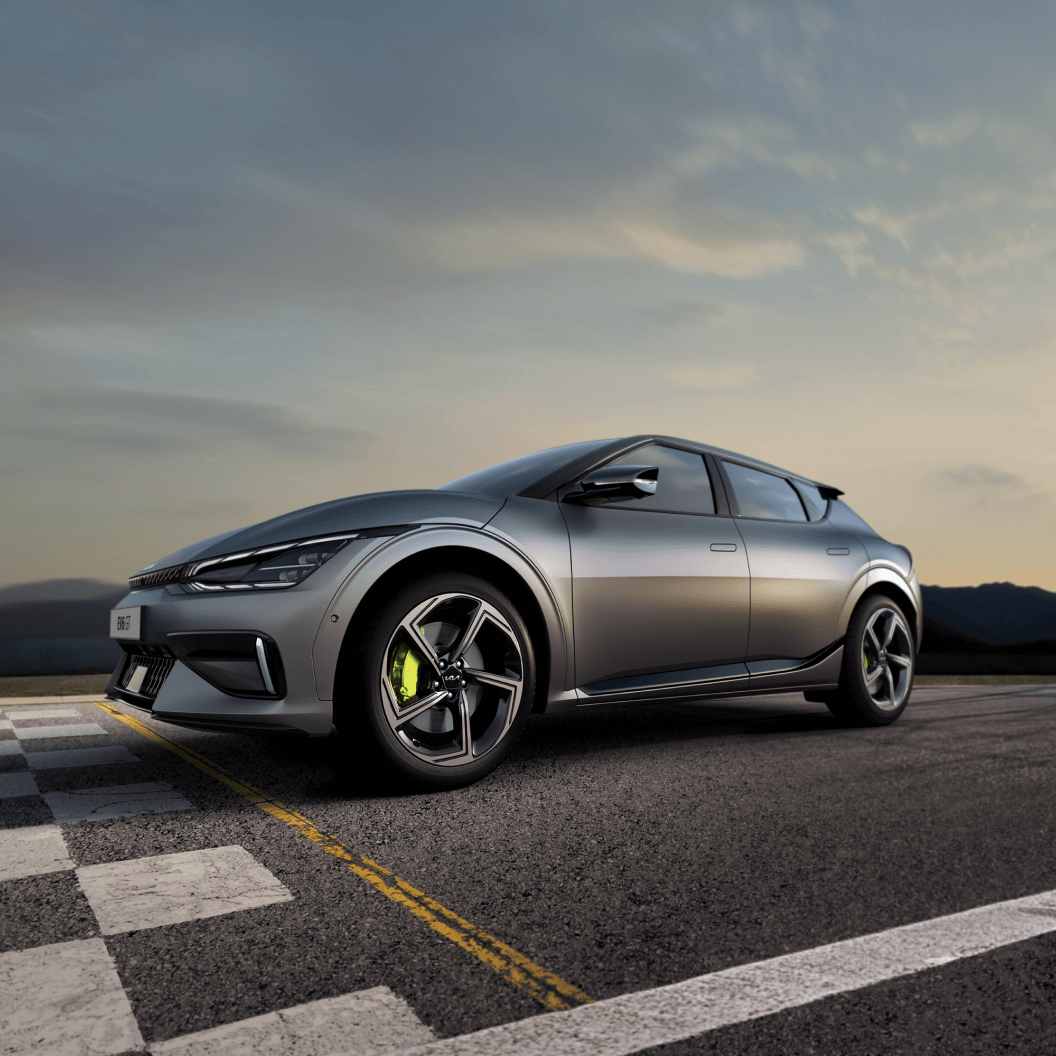 2024 Pure Electric Kia EV6 Listing Sports Car with Very Long Endurance Pure Electricity and 740Nm Maximum Torque