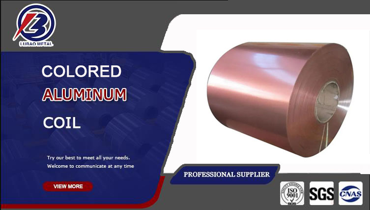 Colored Alloy 1100 Aluminum Coils for Shandong 3003 3105 5152 Product Introduction of Building Material