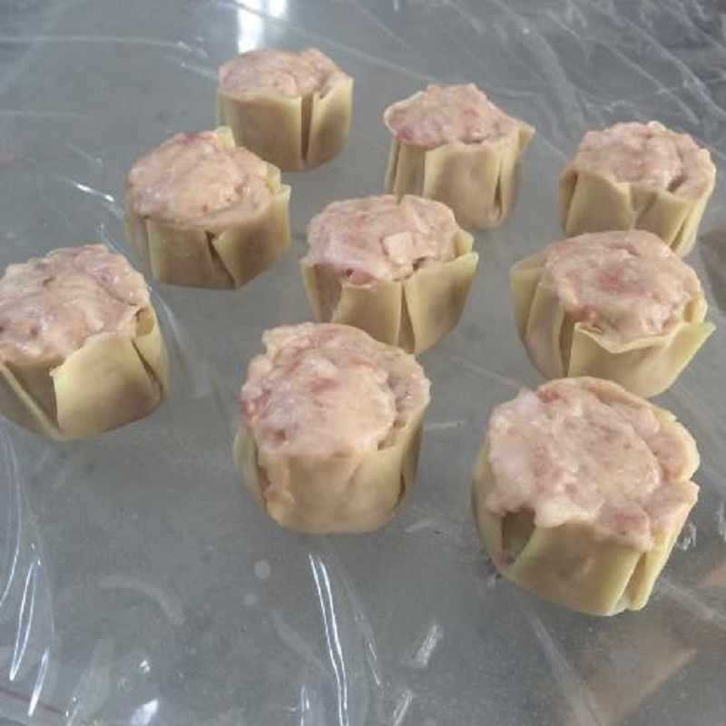Sus304 Stainless Steel Siomai Making Machine 1200-1800PCS/H