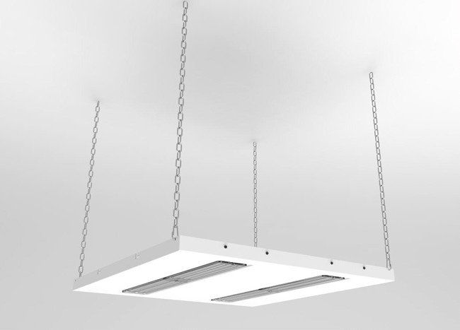 High Flux Hanging LED High Bay 600 x 600mm 180 Watt 110 - 120lm/w IP65