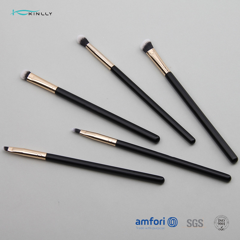 5PCS Smudge ISO9001 Full Face Brush Set For Cheek