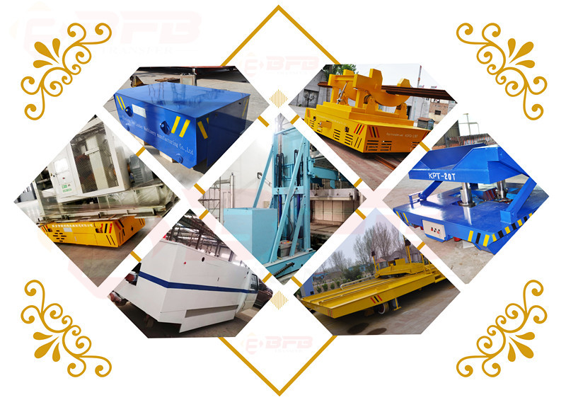 Towed Cable Power Electric Transfer Cart Short Distance For Material Handling