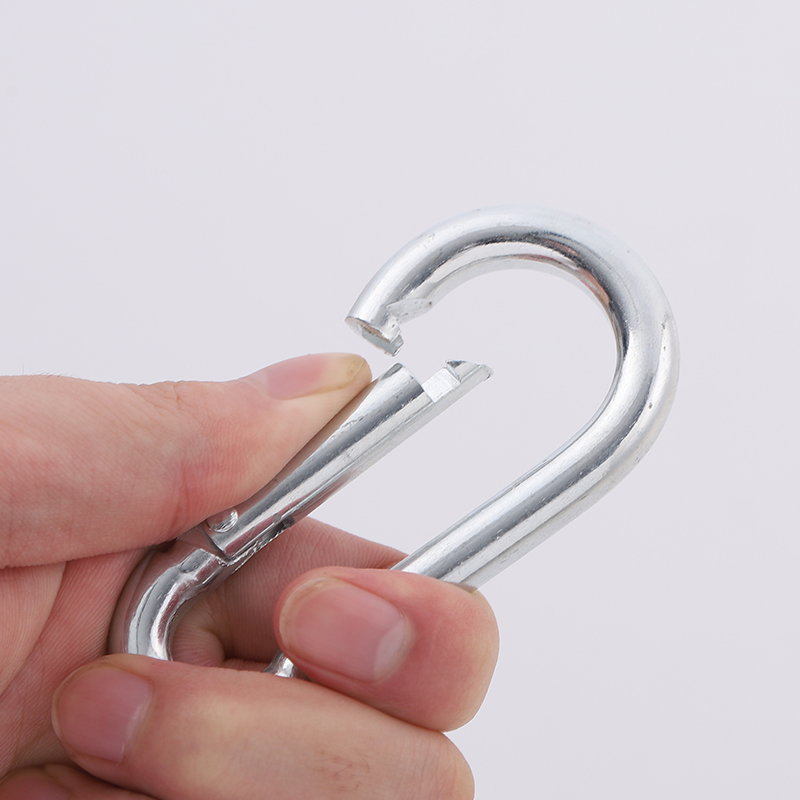 DIN 5299 FORM C Hook 7mm AISI304 Gourd Type Carabiner Hook Snap Hook Round Wire And Forged