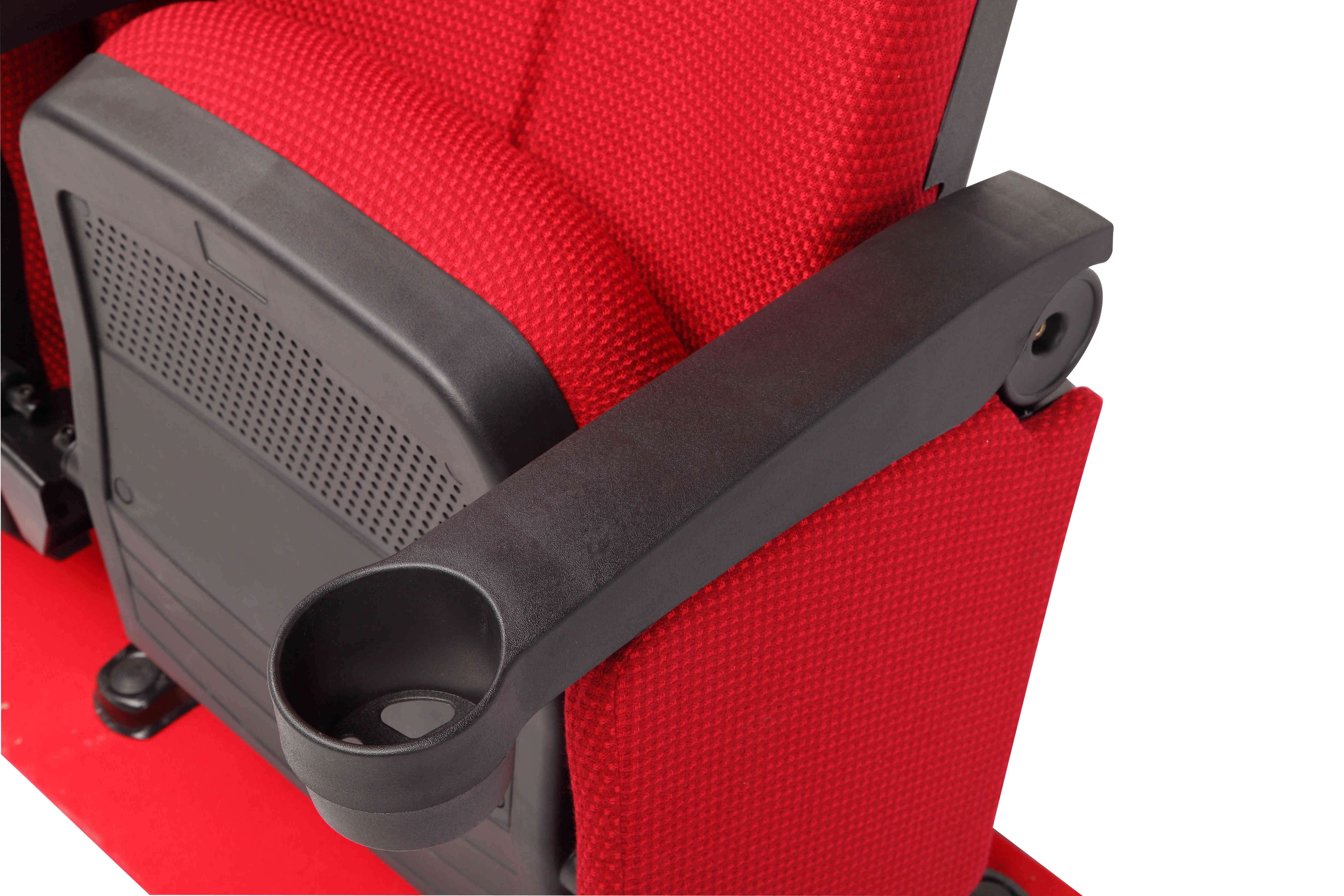 fire retardant Movie Theatre Chairs With Cup Holder