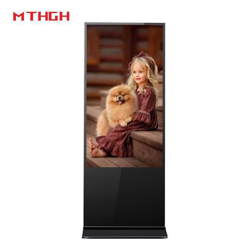 43 Inch HD 8GB/16GB Storage Standing Digital Display For OEM Suppliers 02