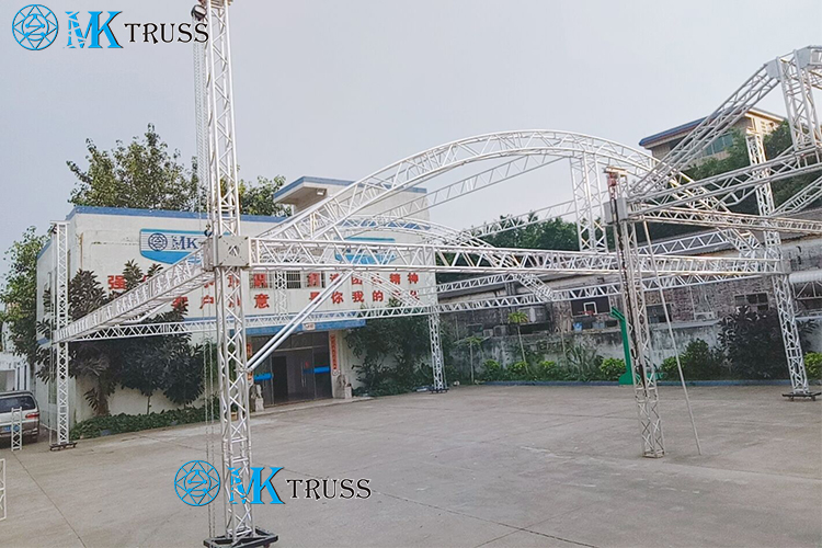 290mm 400mm Aluminum Alloy Square Truss 3 Ways Corner Junction Box with Accessories