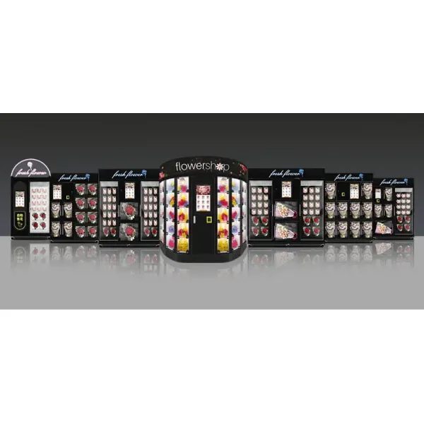 Haloo 14-lattice Customized Logo Flower Vending Machine Gifts Flower Holding Machine With Cooling Function 9