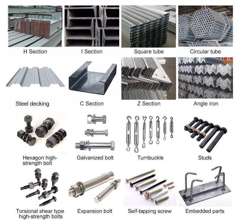 XDEM Steel Structure Warehouse Production Workshop Chicken And Poultry Farm