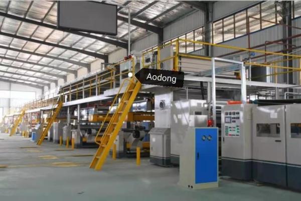 Quality High Speed Packing Box Corrugated Carton  Cardboard Production Line for sale