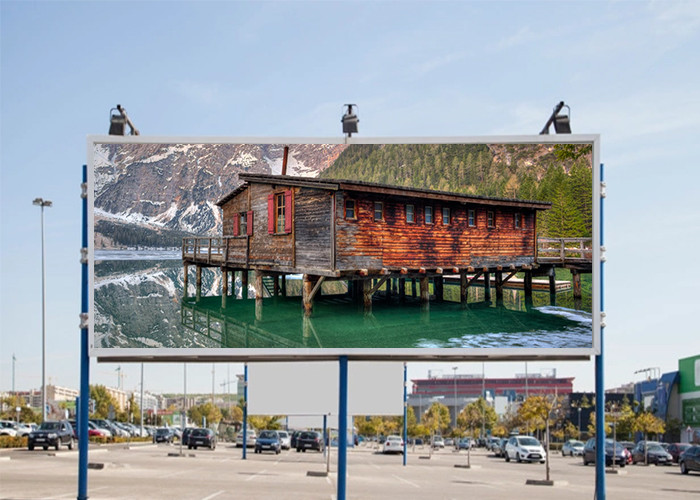 Waterproof IP68 Led Outdoor Advertising Screens Display 1920Hz