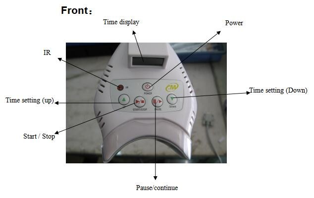 IRIS Professional Table Top 6 lights LED Teeth Whitening Accelerator