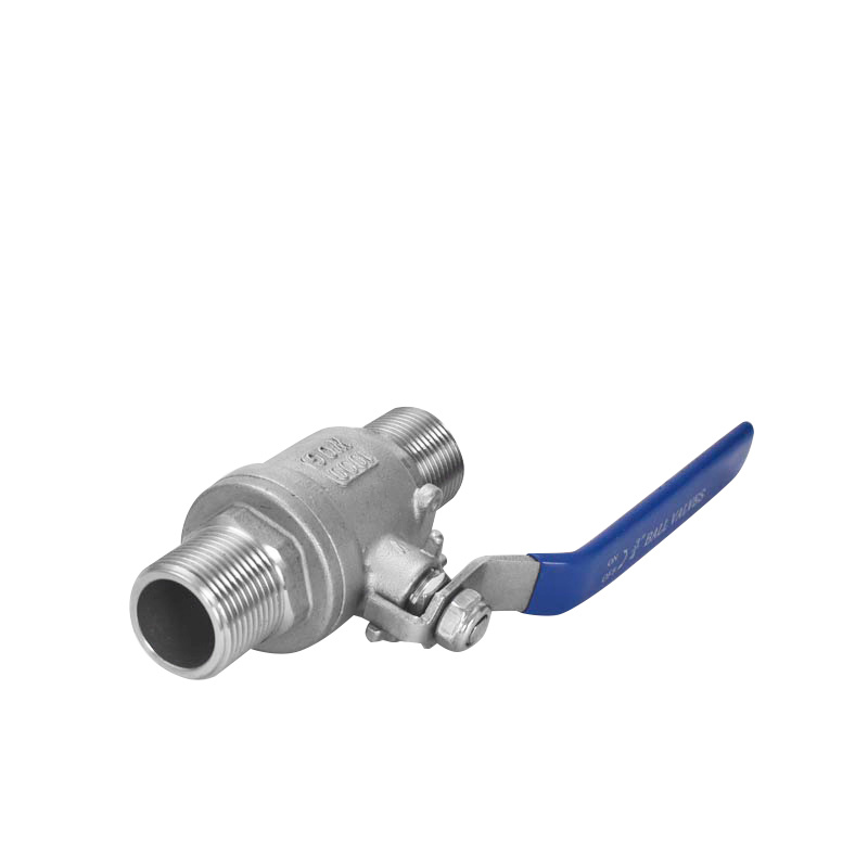 DN15-DN50 2PC Male Thread Ball Valve Stainless Steel 304 316
