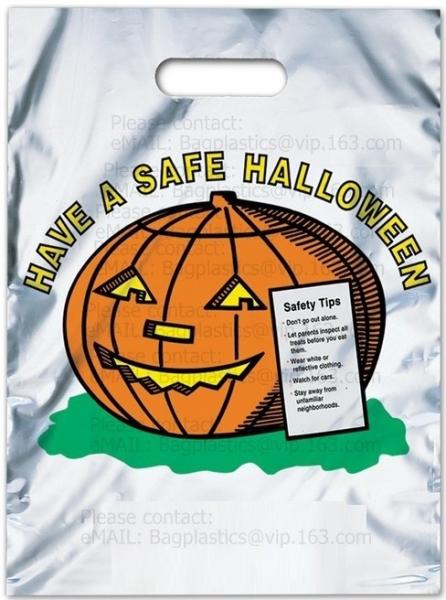 Professional manufacturer biodegradable die cut handle plastic bag,Biodegradable