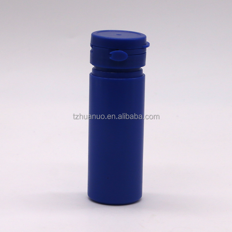 TEAR-OFF Sealing Type Frosted 50ML PE Plastic Bottle for Supplement Pill Capsule Storage