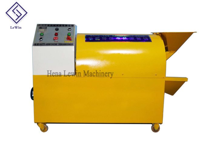 Chestnut Peanuts Industrial Roasting Machine With Automatic Discharge