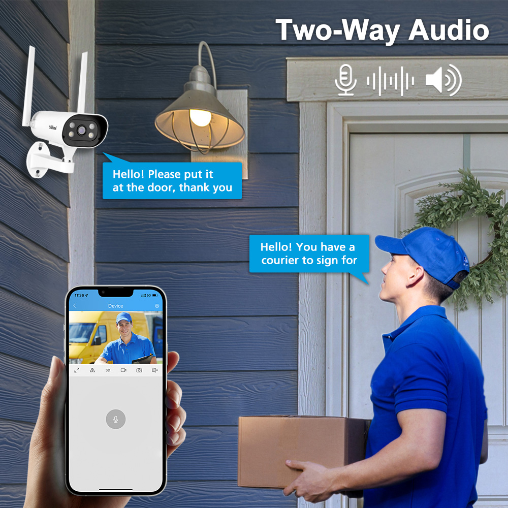 IP Camera Cctv Systems 4ch 8ch Smart Wifi Nvr Kit Outdoor 1080p 8 Channel Wireless Security Camera System