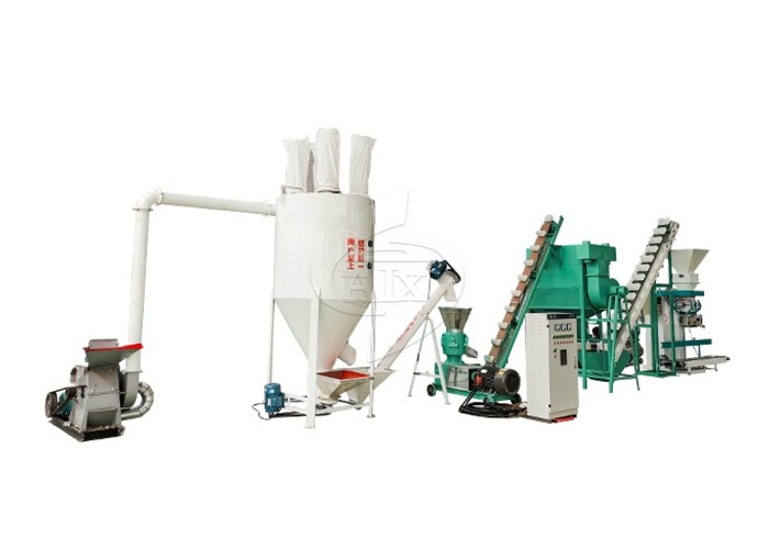 Durable Animal Feed Processing Machine For Small Scale Pellet Production