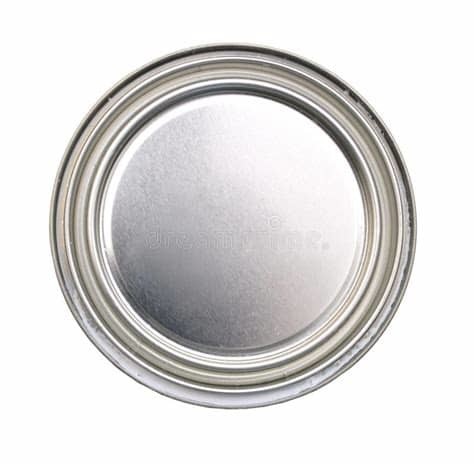 Food Packing Tinplate Tin Can Lids 153mm Diameter 603D Bottom End Golden Lacquer BPANI