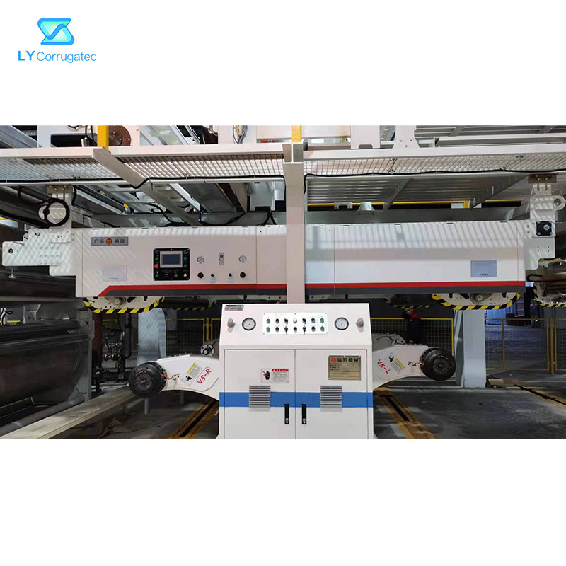 Hongmeng 450 Automatic Paper Splicer , 2800mm Corrugated Paperboard Machine