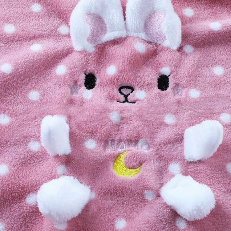 Animal Design 30X40 Inch Fluffy Throw Blanket Newborn Warm Soft Fleece Blanket