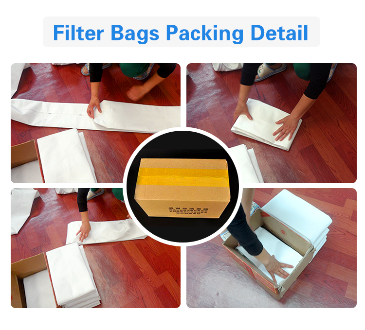 Building Material Shops FMS Dust Collect Bag Filter Air Handling Unit for Flour Mill