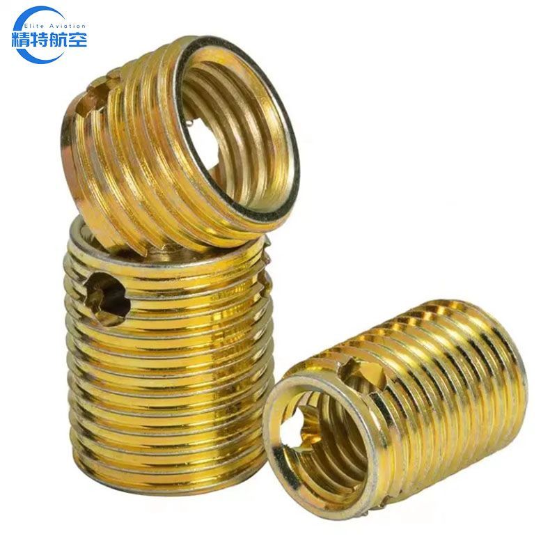 Inch Metric Stainless Steel Thin and Thick Walled Three Hole Threaded Insert